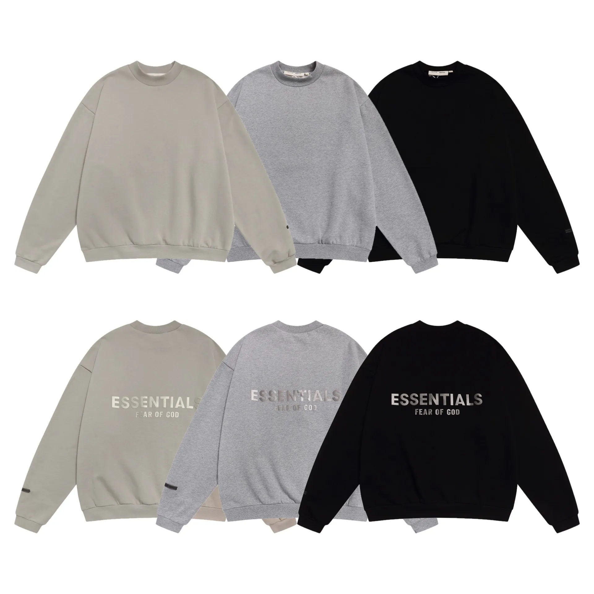 Essentials FOG ：Y # ： Sizes：S M L XL